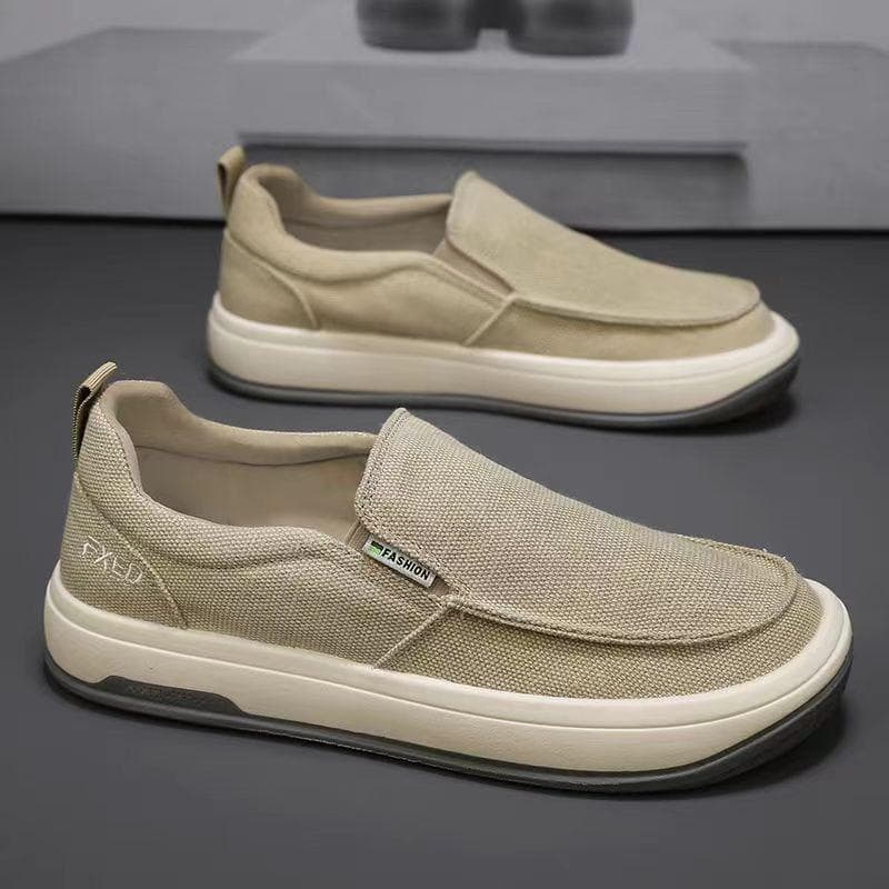 Sapatos casuais masculinos Sapatos de lona respiráveis Tênis confortáveis para homens Mocassins de grife Sapatos leves para dirigir Sapatos