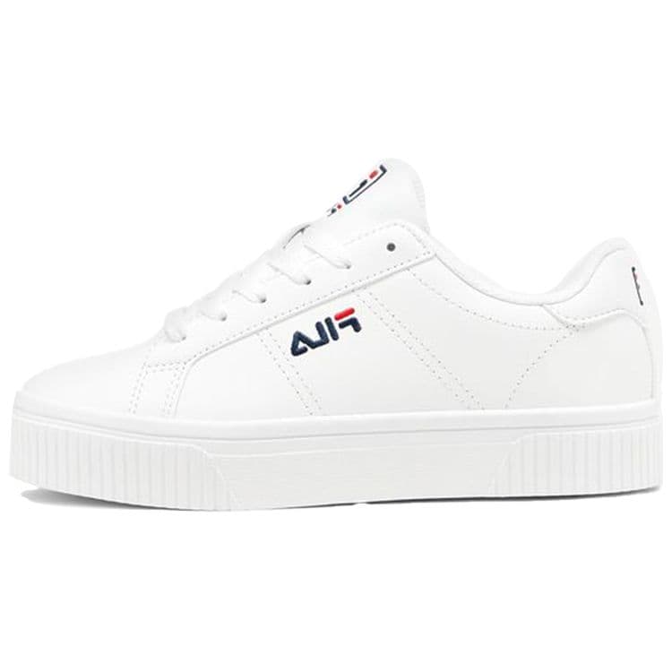 FILA Panache 19 Tênis Feminino Baixo de Tecido e Couro Sintético Branco 5CM00772-125 cm