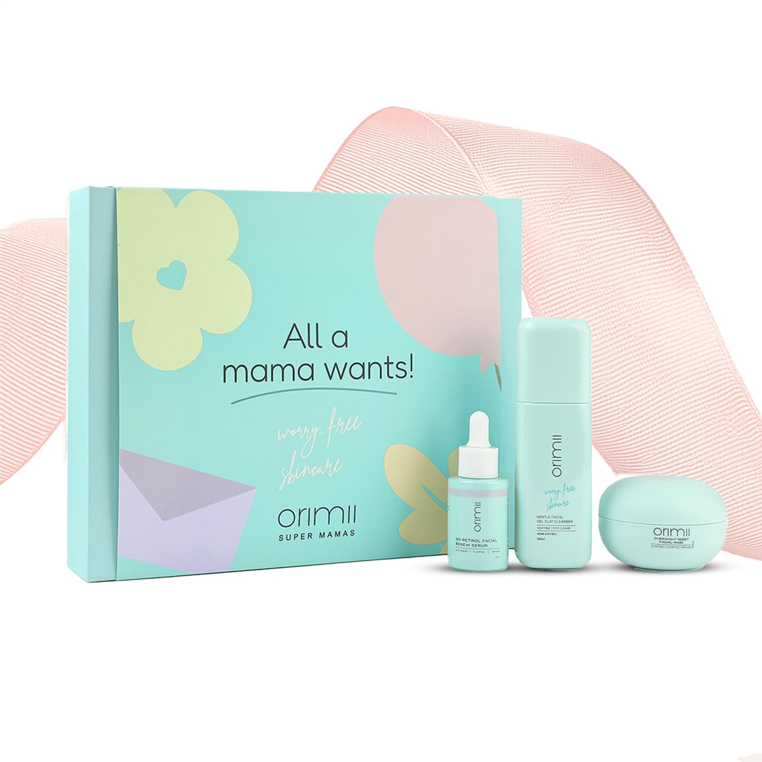 Orimii All A Mama Wants Pregnancy Gift Box | Baby Shower Gift Set for New & Expecting Moms | Festive Special Kit