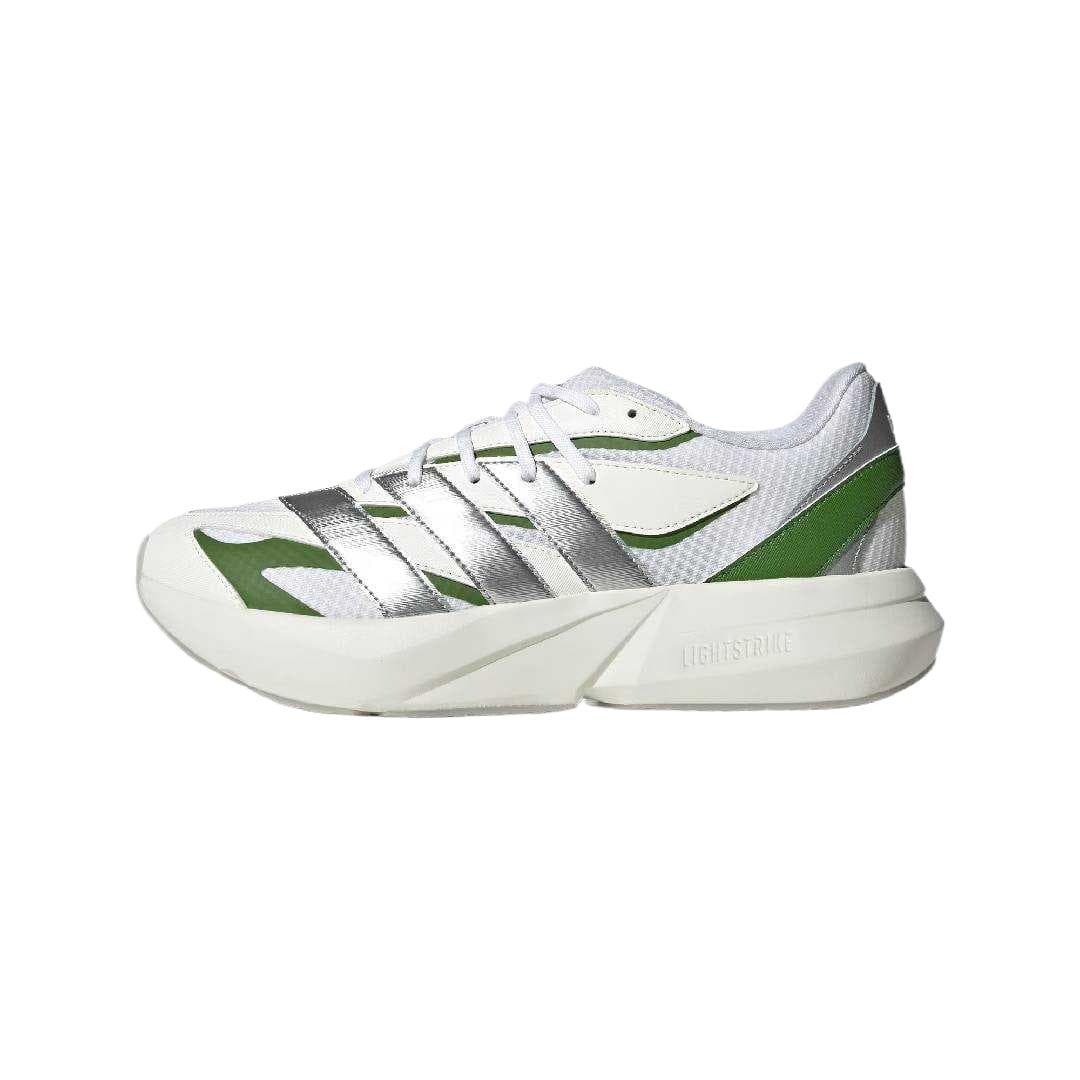 adidas Lightblaze Branco Verde Prata Tênis Masculino JR7327 cm