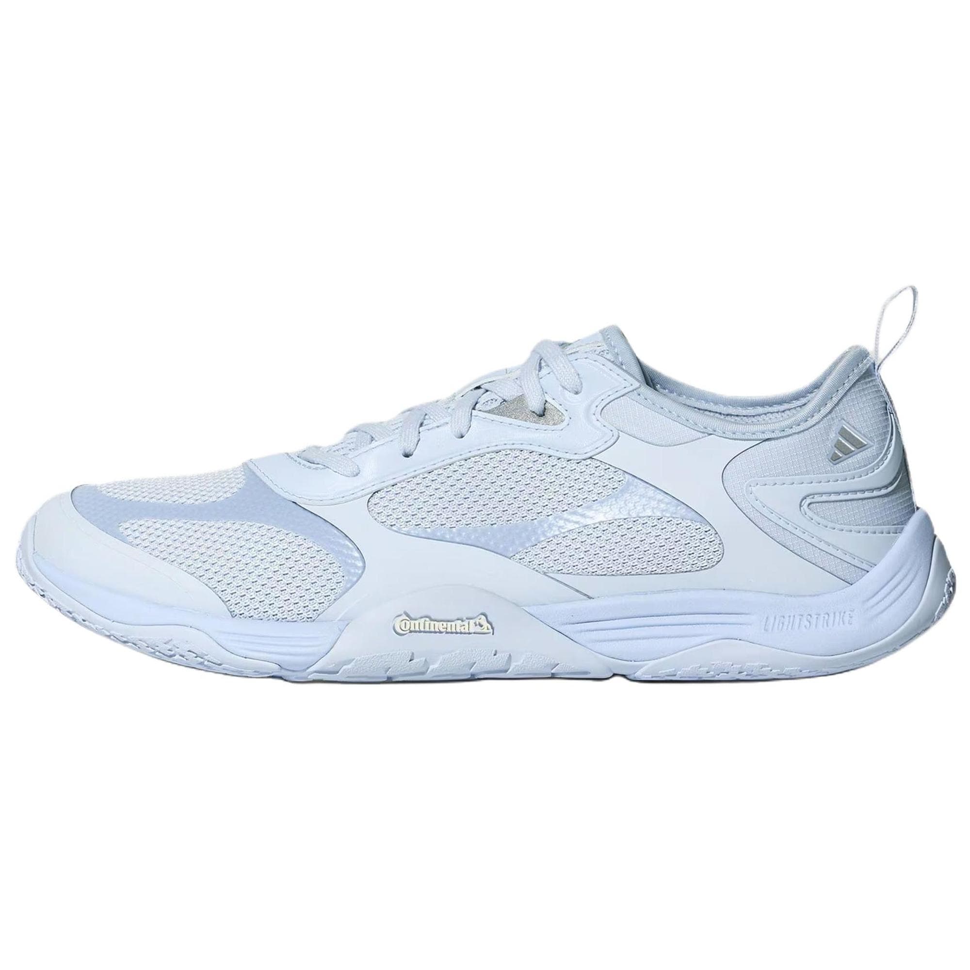 Sapatos Casuais Esportivos Leves Funcionais Adidas Fos Groundflow Unissex Azul Cristal KH7969 cm