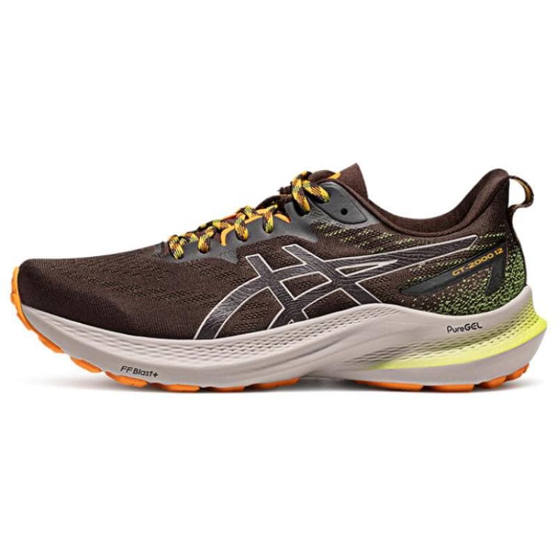 Tênis ASICS GT 2000 12 Tr Nature Bathing Neon Lime 1011B775-200 cm castanho