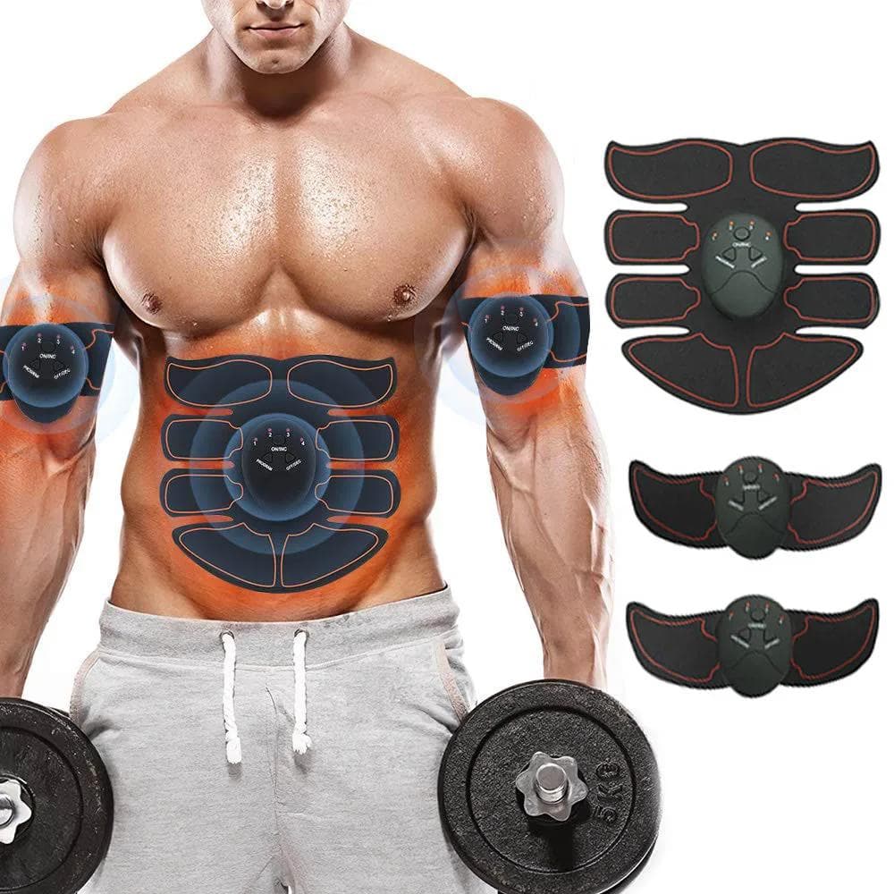Estimulador Muscular Abdominal Ems Treinador de Quadril Estimulador Elétrico Academia em Casa Toning Muscular Massageador Emagrecedor
