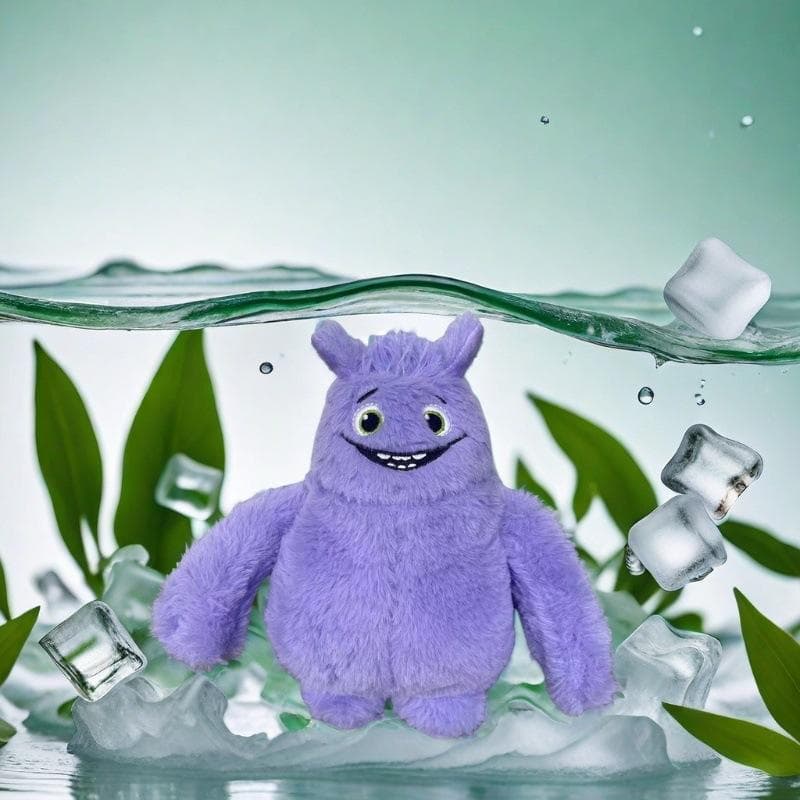 Se o Anime Periférico Amigos Casuais Maquiagem Brinquedos de Pelúcia, Bonecas de Desenho Animado Fofas roxo