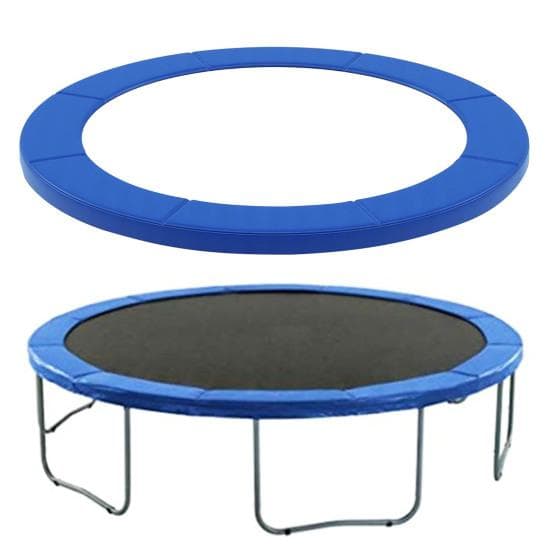 8/10/12FT Almofada de Segurança de Substituição para Trampolim Resistente a UV Impermeável PVC Protetor de Borda de Trampolim Redondo Cobertura de