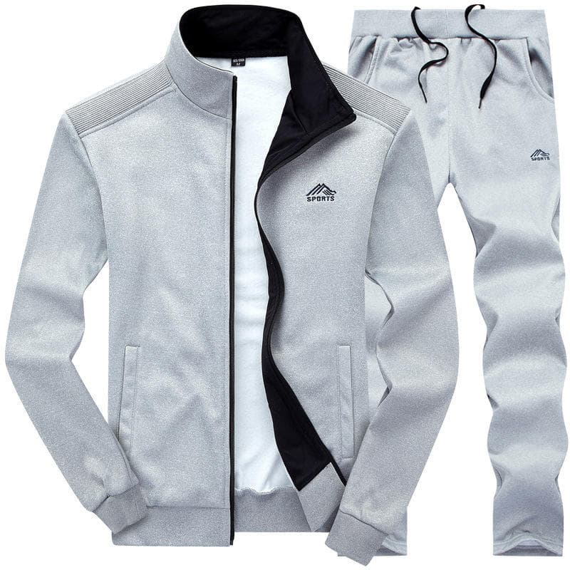 Agasalho masculino inverno velo capuz jaqueta + calças moletom 2 peças conjunto com capuz terno casaco ternos esportivos cm preto