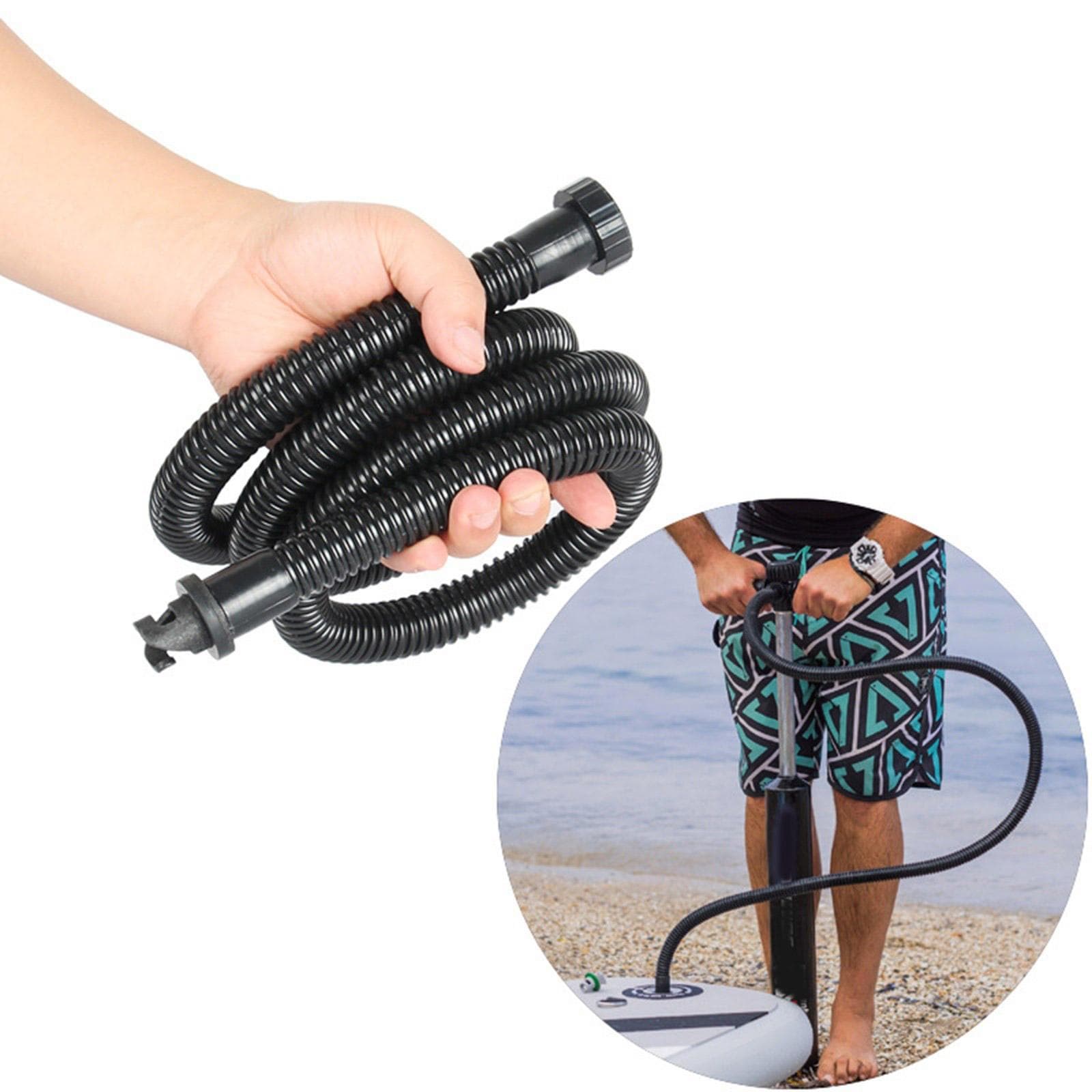 Paddle Board Pump Hose Replacement Surfing Accessories Soft Inflation Tube High Pressure Hand Pump Tube for Paddle Board