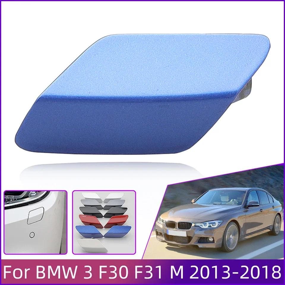 Tampa do Bico Lavador de Faróis Para BMW 320 323 325 328 F30 F31 M-Sport 2013-2018 Tampa da Carcaça do Bico Lavador de Farol Peça Automotiva