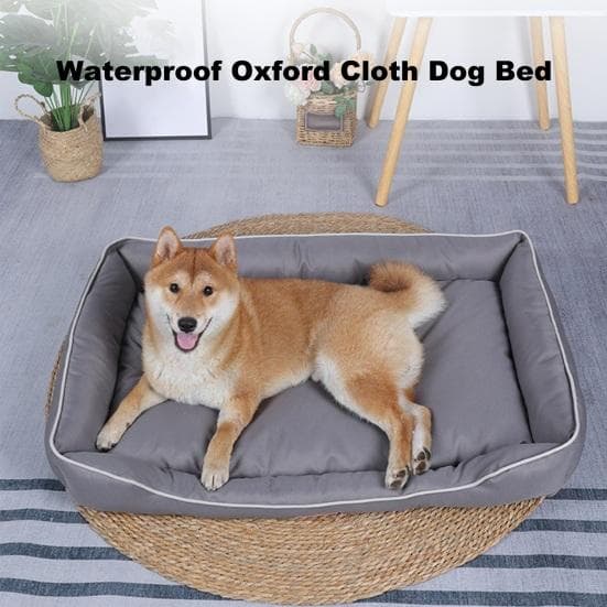 Cama ortopédica para cães, à prova d'água, ninho para animais de estimação, almofada antiderrapante, almofada aconchegante para filhotes, tapete