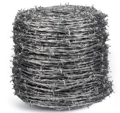 Arame Farpado 2,5*2,0 4 Fios Galvanizado Peça de 20Kg - Dru Kc20