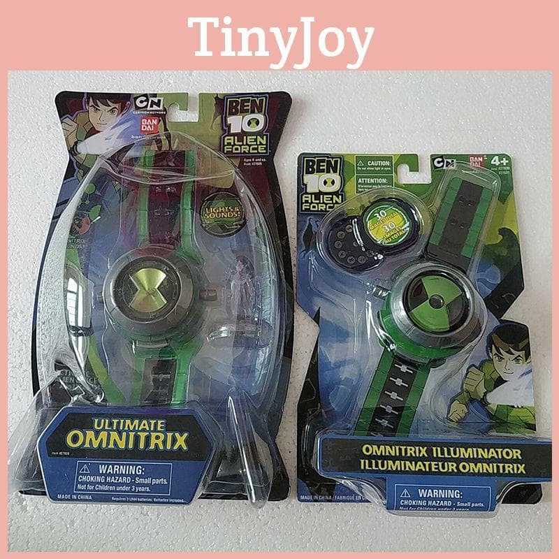 Relógio de Projeção Omnitrix Ben10 Brinquedo Infantil de Alta Qualidade com Pulseira Ajustável e Função Giratória
