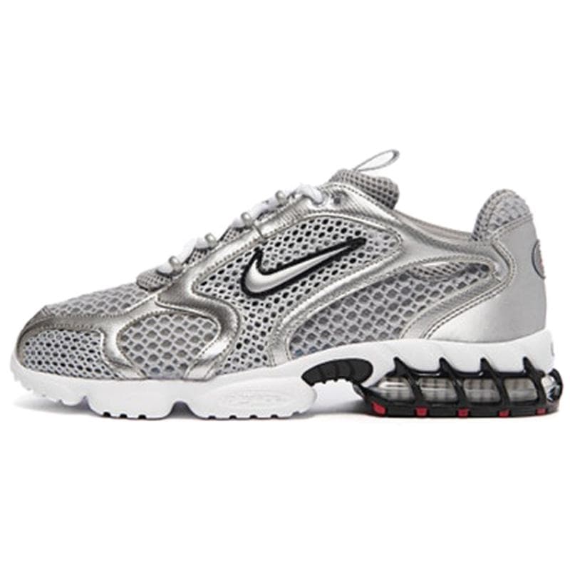 Tênis Nike Zoom Spiridon Caged 2 'Metallic Silver' casual CJ1288-001 cm