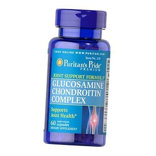 Glucosamina Condroitina MSM, Complexo Glucosamina Condroitina, Puritan's Pride 60caps (03367001)