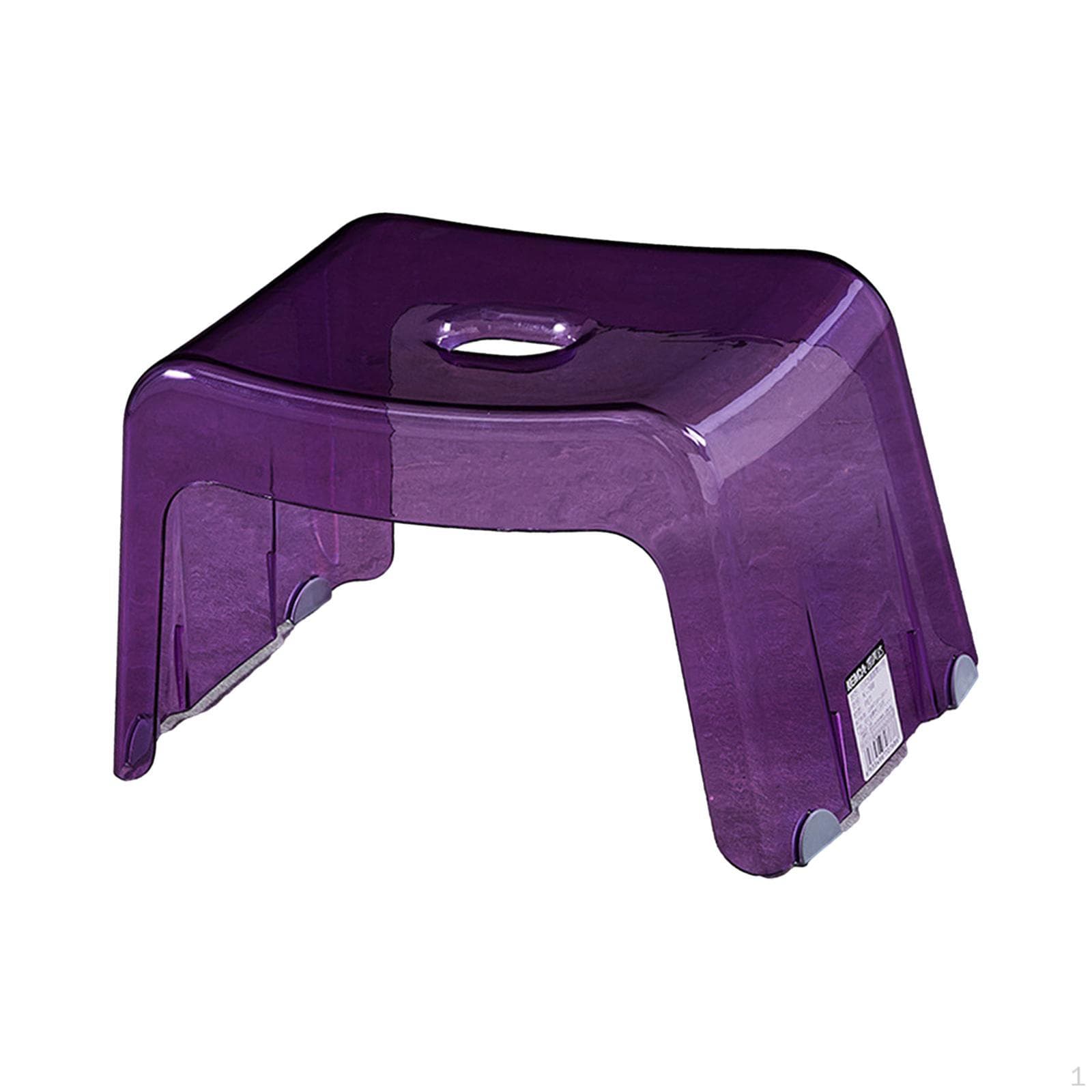 Banqueta de banheiro, degrau para penico, sapato confortável antiderrapante sob a mesa, apoio para os pés azul