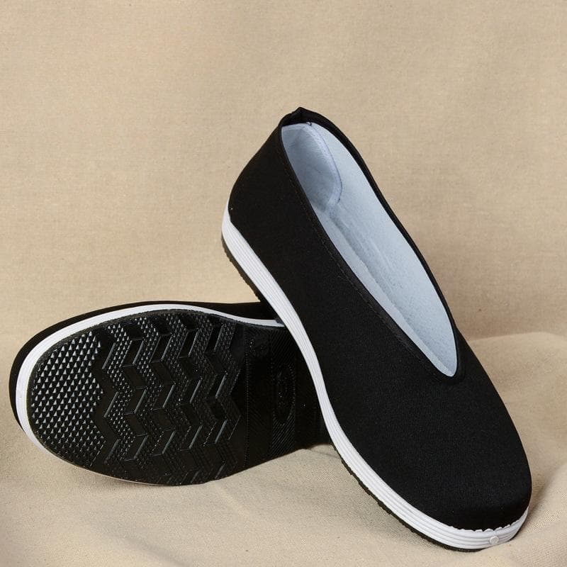 Sapatos de tecido Kung Fu Tai Chi Chuan Tênis marciais Shaolin masculinos confortáveis e casuais cm