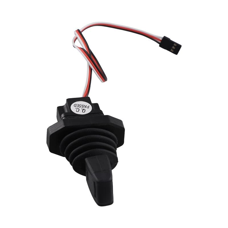 TS17 Joystick de Eixo Único Rocker Acessórios de Controlador para Equipamentos de Engenharia Para Hall-A87Q preto