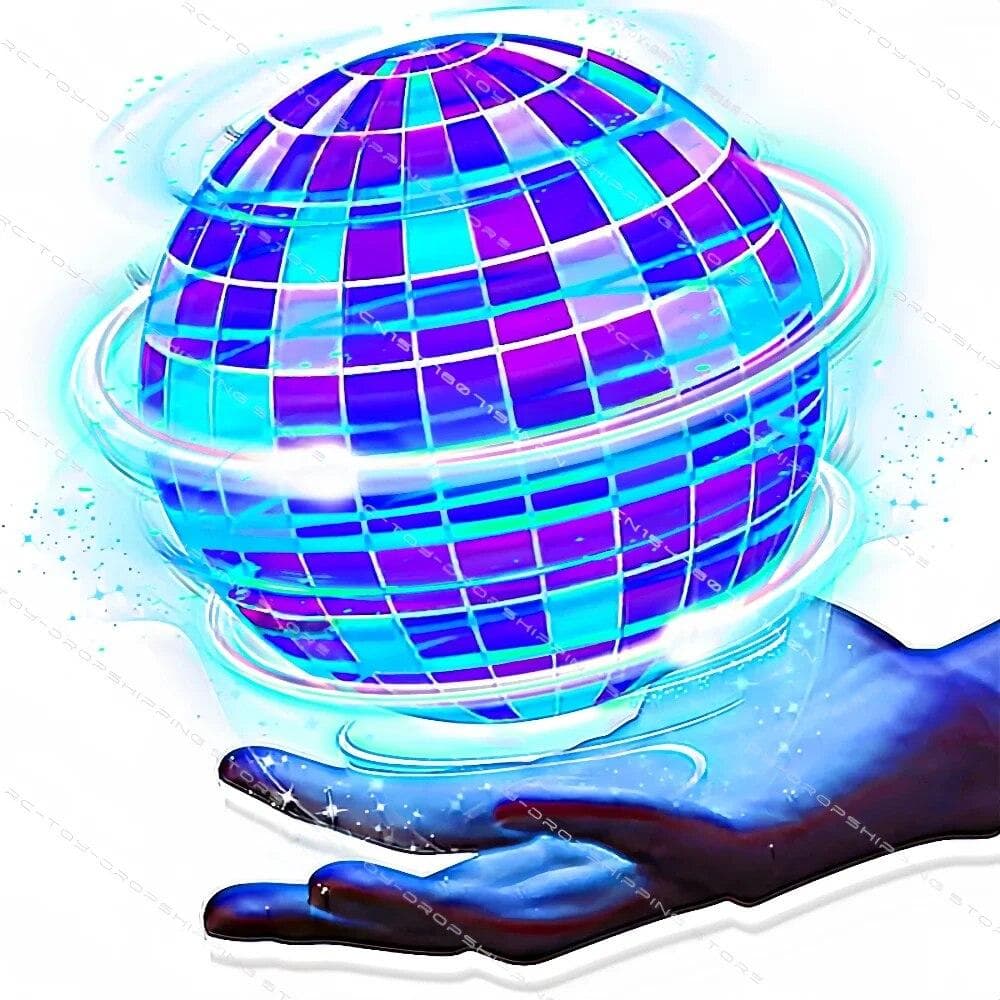 Bola Voadora Boomerang Fly Magic com Luzes LED Drone Hover Ball Fly Nova Orb Flying Spinner Brinquedos Fidget Presentes para Crianças e Famílias