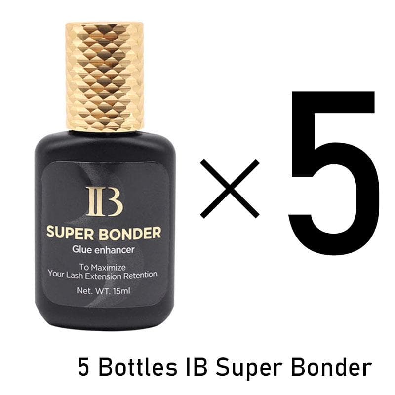 5 garrafas IBeauty Super Bonder Lash Extension Makeup Tools Coreia 15ml líquido
