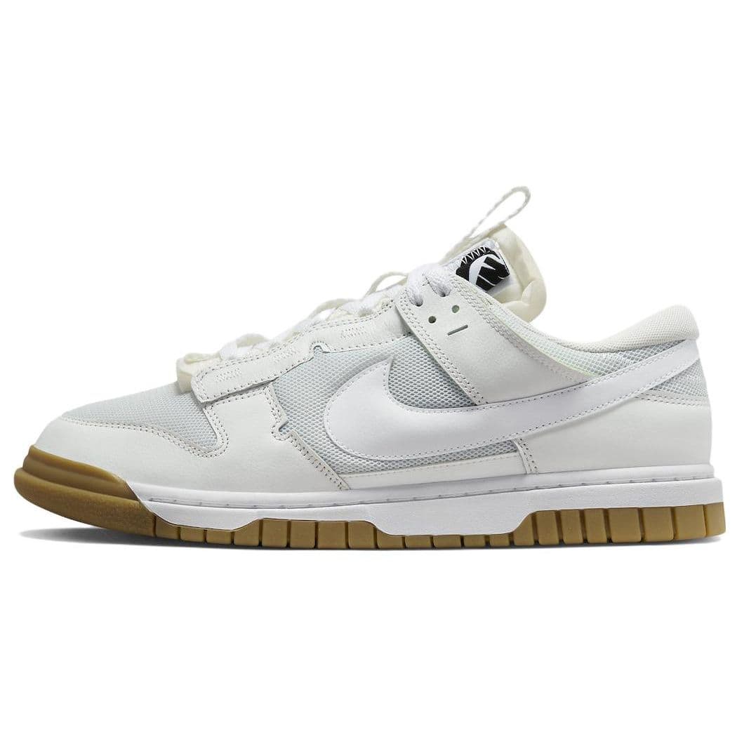 Nike Air Dunk Jumbo Remastered - Branco Goma Tênis Masculinos Pó-Fóton Branco-Cúpula Marrom-Claro Goma DV0821-001 cm