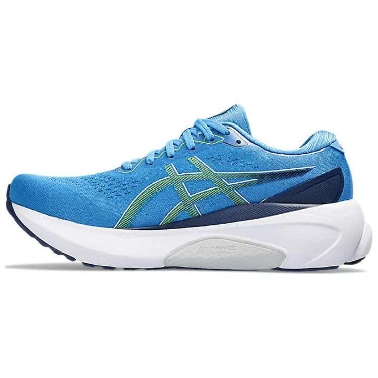 Asics Gel Kayano 30 Waterscape Electric Lime Tênis Masculino Azul 1011B548-404 cm