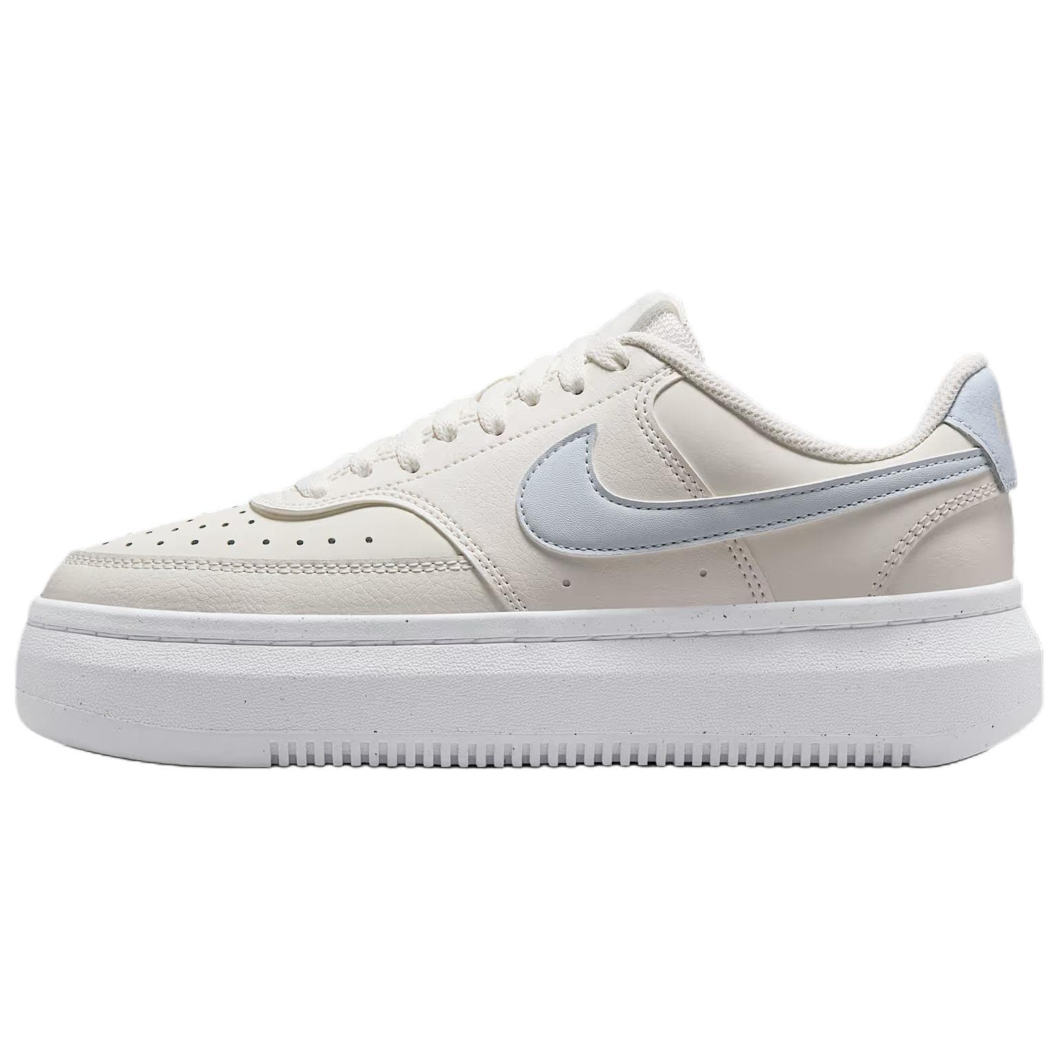 Tênis Nike Court Vision Alta Versátil Confortável de Cano Baixo Feminino Tênis Tênis Azul Claro DZ5394-106 cm