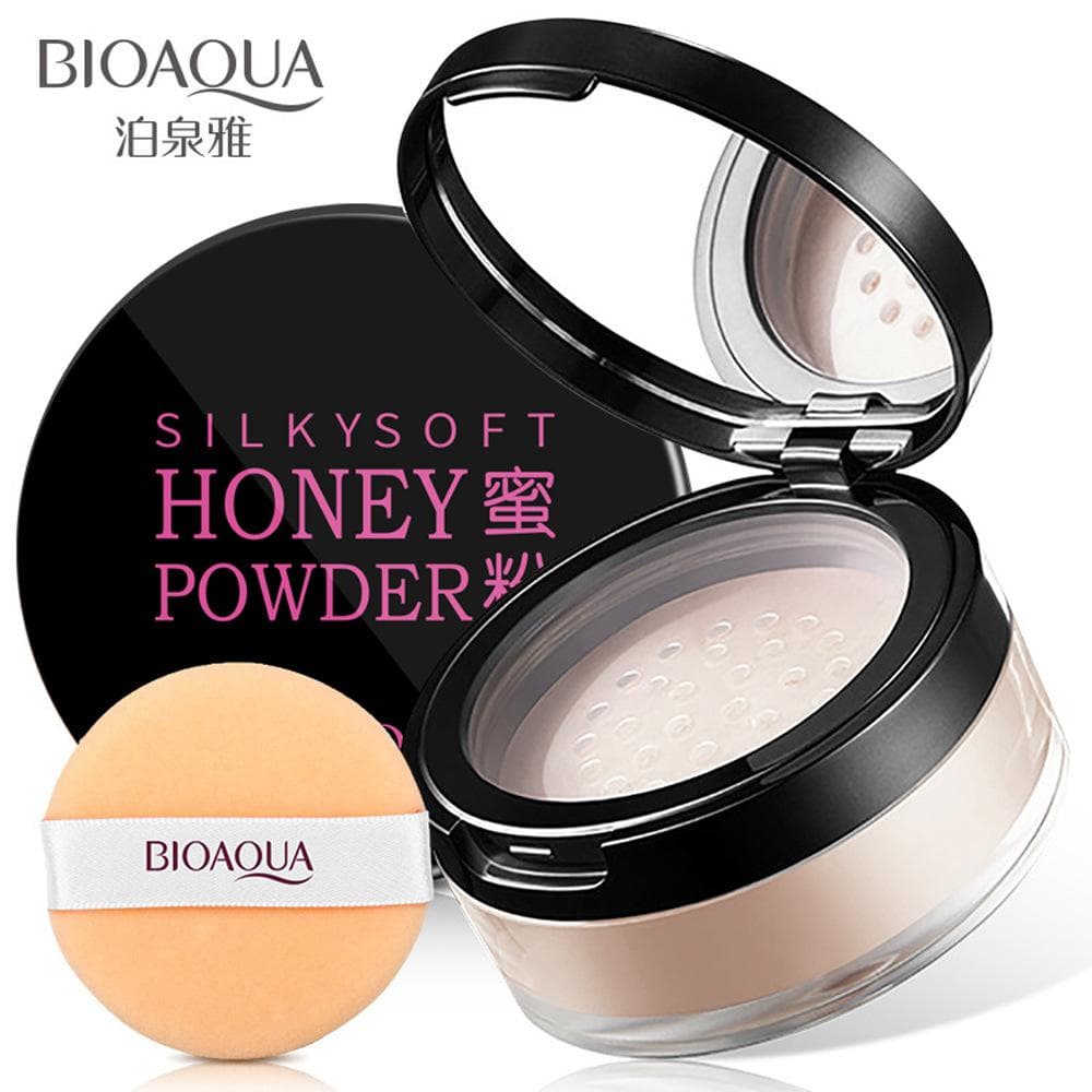 Pó solto suave e sedoso Natural Radiance Pó solto corretivo Maquiagem leve e delicada Pó de maquiagem