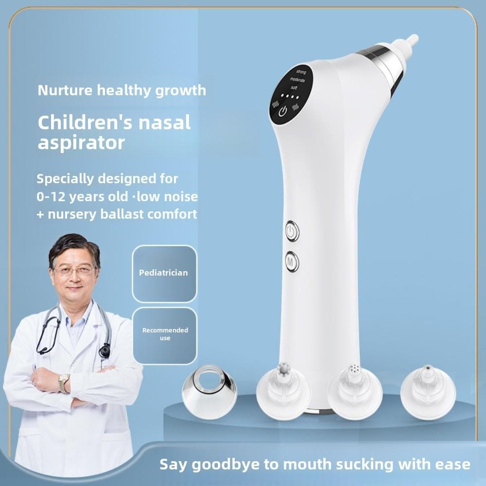 Sucção nasal elétrica para bebês, antirrefluxo, lavagem nasal, máquina de sucção nasal elétrica infantil