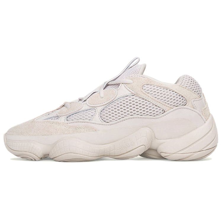 Adidas Originals Yeezy 500 Blush Tecido Trendy Versátil Absorção de Choque Antiderrapante Durável Leve Top Baixo Tênis de Pai DB2908-2022 cm