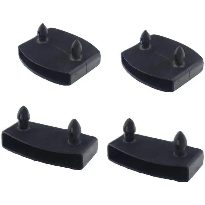 20pcs 55x9mm Bed Slat Holders Kit Bundles Centre Caps Black End Caps Holders Bed Base Plastic or Furniture Accessories for Home