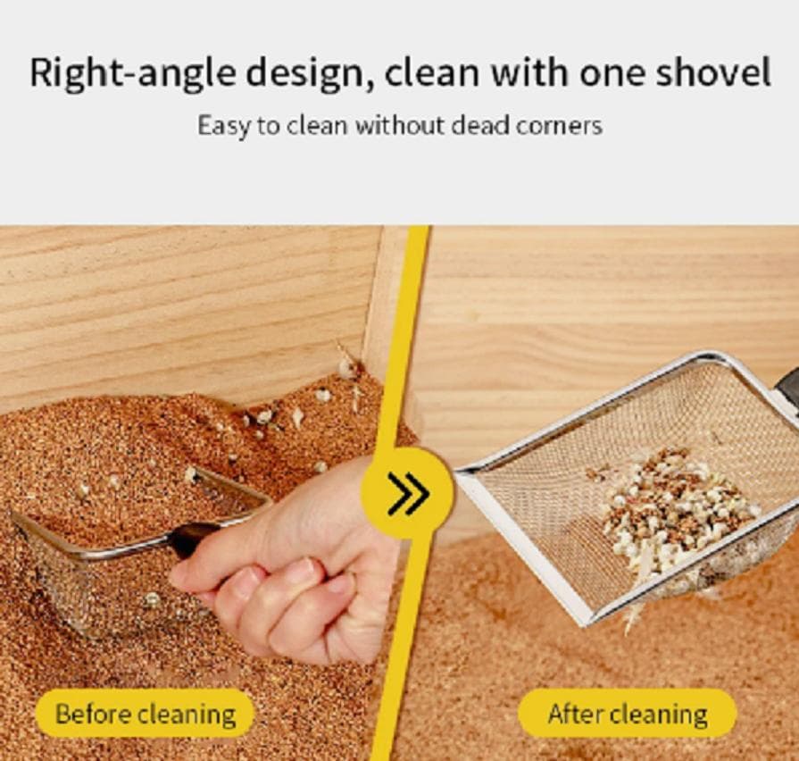 Cat Litter Scooper Pequenos Furos Pá Areia Furo Pendurado Bandeja De Areia Para Gatos De Estimação Pá De Praia Pá De Areia Para Gatos Suprimentos