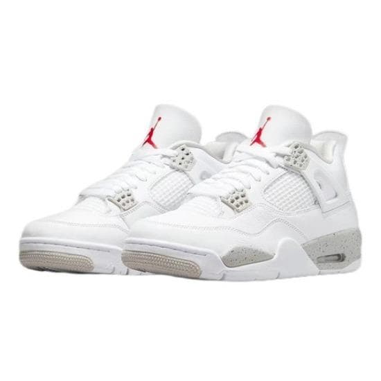 Air Jordan 4 Retro Mid White Oreo Jordan 4 AJ4 Mid White Oreo CT8527-100 45 branco