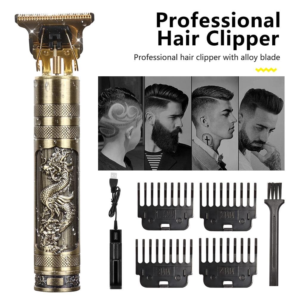 T9 usb máquina de corte de cabelo elétrica recarregável nova máquina de cortar cabelo homem barbeador aparador para barbeiro profissional aparador