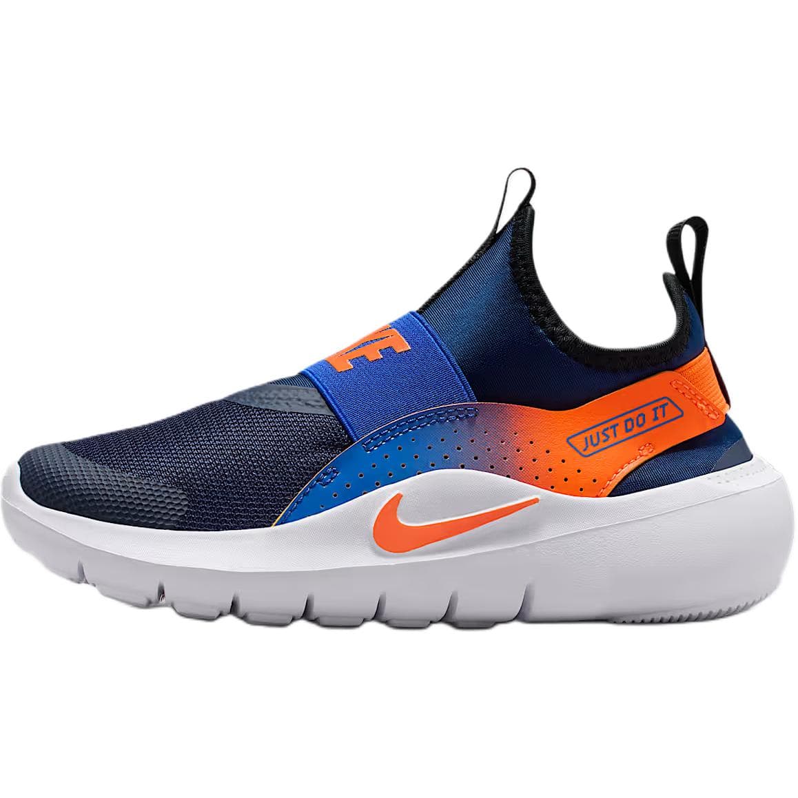 Tênis Nike Flex Runner 4 Casual Moda Simples Versátil Corrida Infantil Tênis Infantil Preto Branco IF2894-401 cm