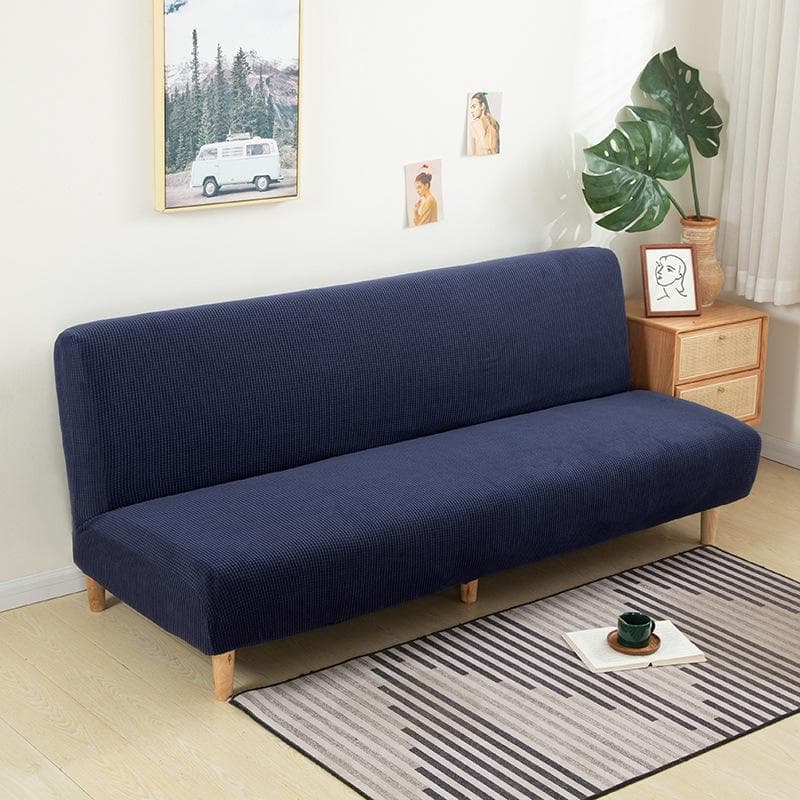 Nova capa de sofá-cama de veludo de milho, capa de cama dobrável, sofá-cama de solteiro, duas e três pessoas