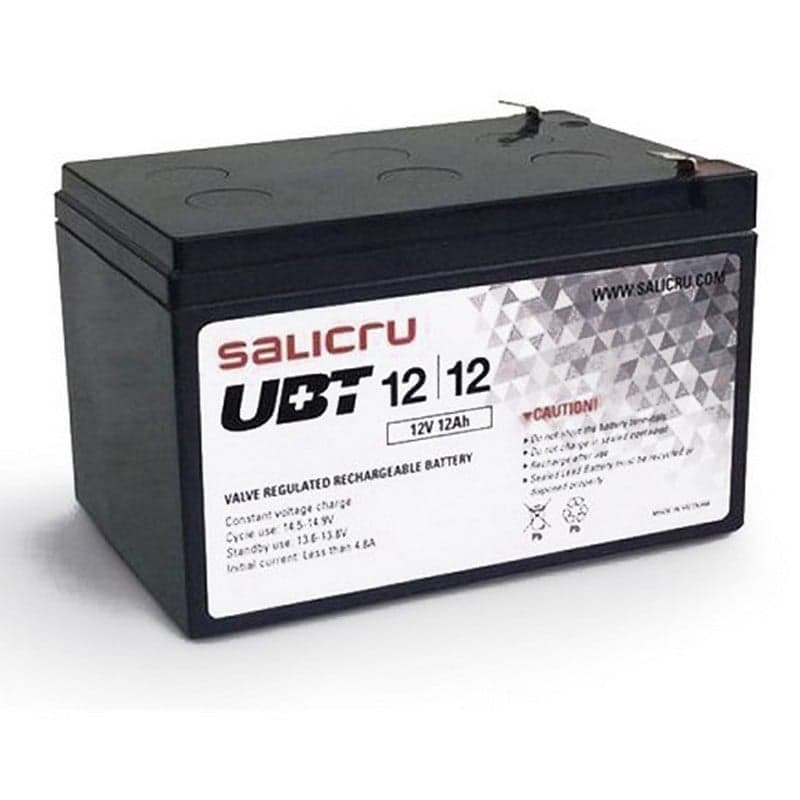 Salicru UBT 12/12 Batería para SAI/UPS 12aH 12v