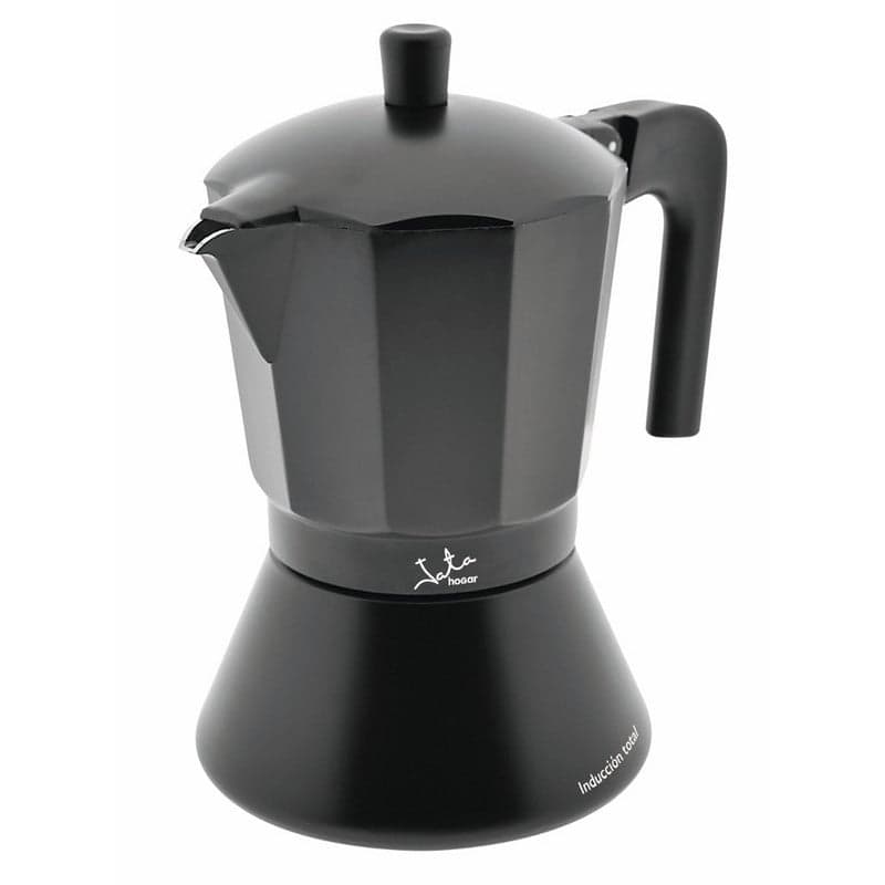 Jata CFI Cafeteira Italiana 6 Chávenas Preta