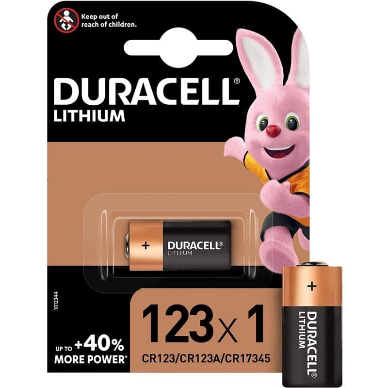 Duracell CR123A Pilha de Lítio 3V