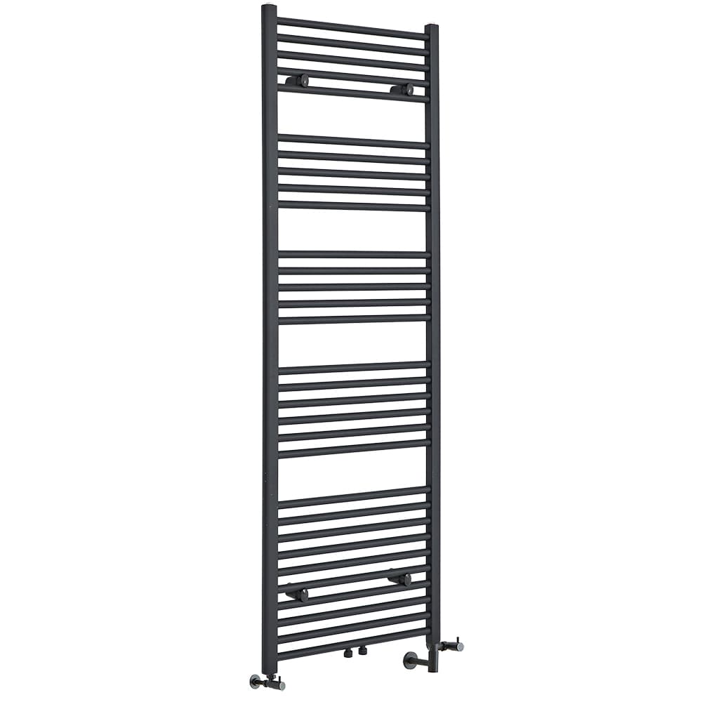 Scaldasalviette Misto Piatto - Termoarredo Bagno Antracite - 1785 x 600mm - 890W - Neva
