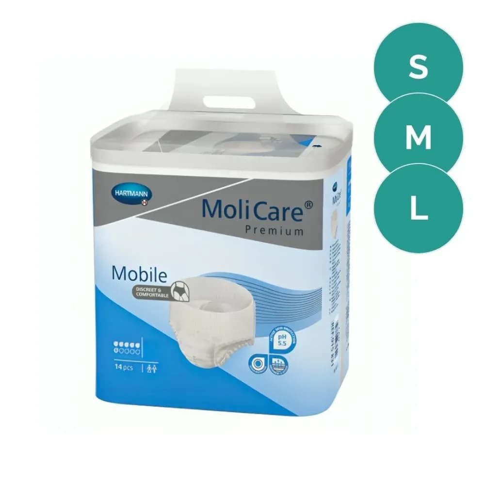 Cueca Fralda Molicare Mobile 6 Gotas