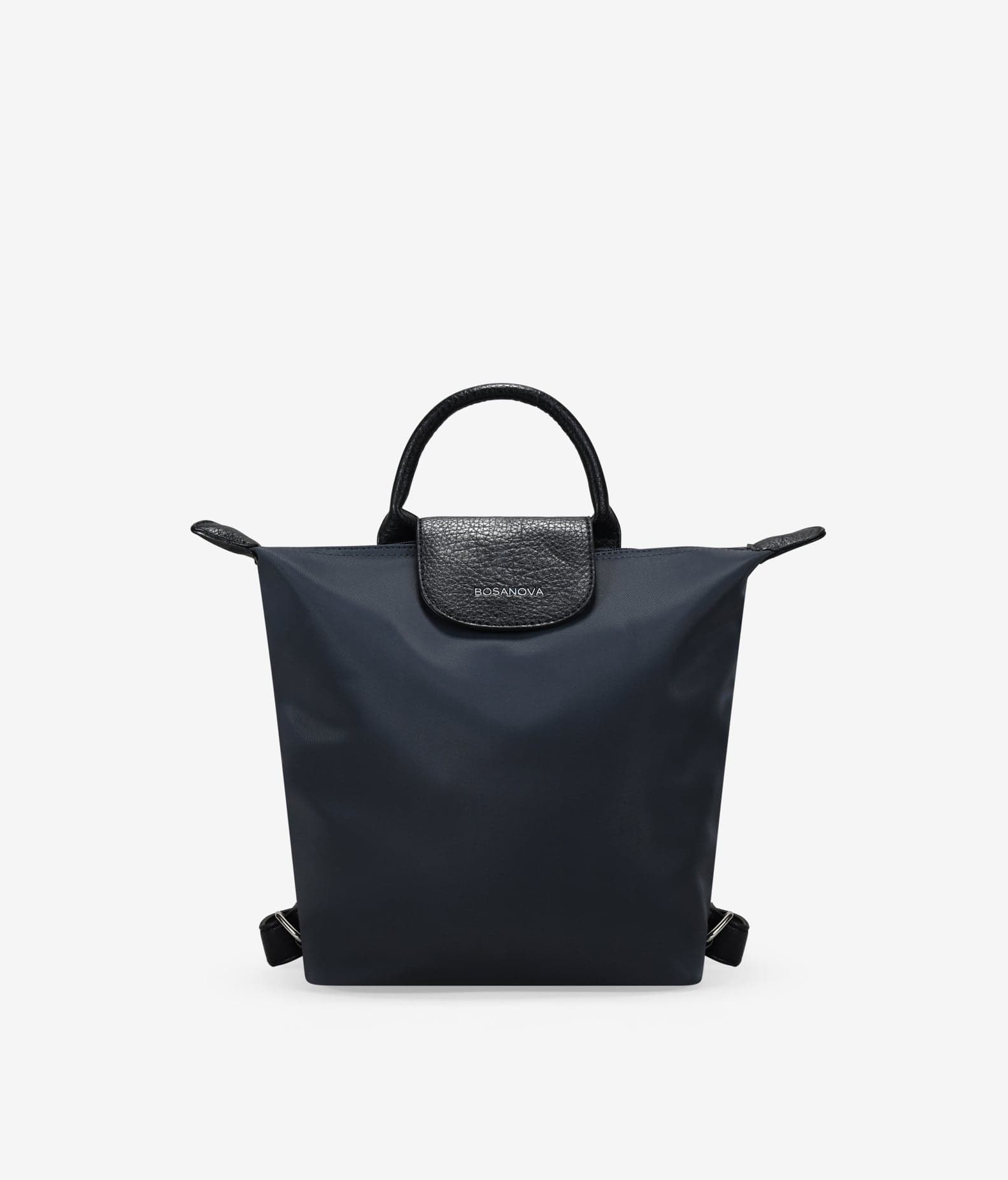 Mochila esportiva azul com aba