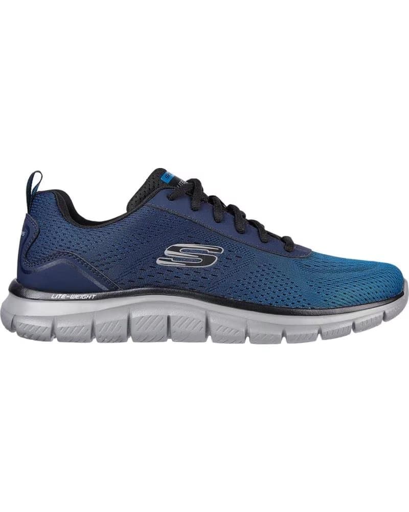 TÊNIS DESPORTIVOS SKECHERS RIPKENT 232399 NVBK AZUL AZUL