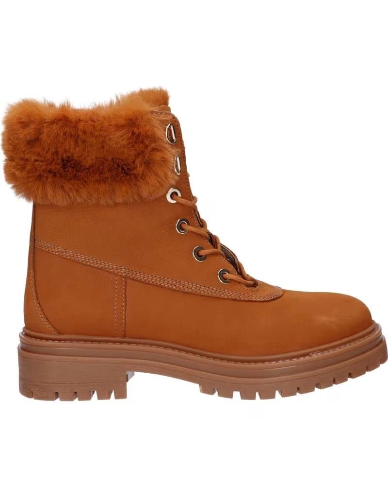 Botas de Mulher e Menina GEOX D26HRT 09ABH D IRIDEA C6001 COGNAC