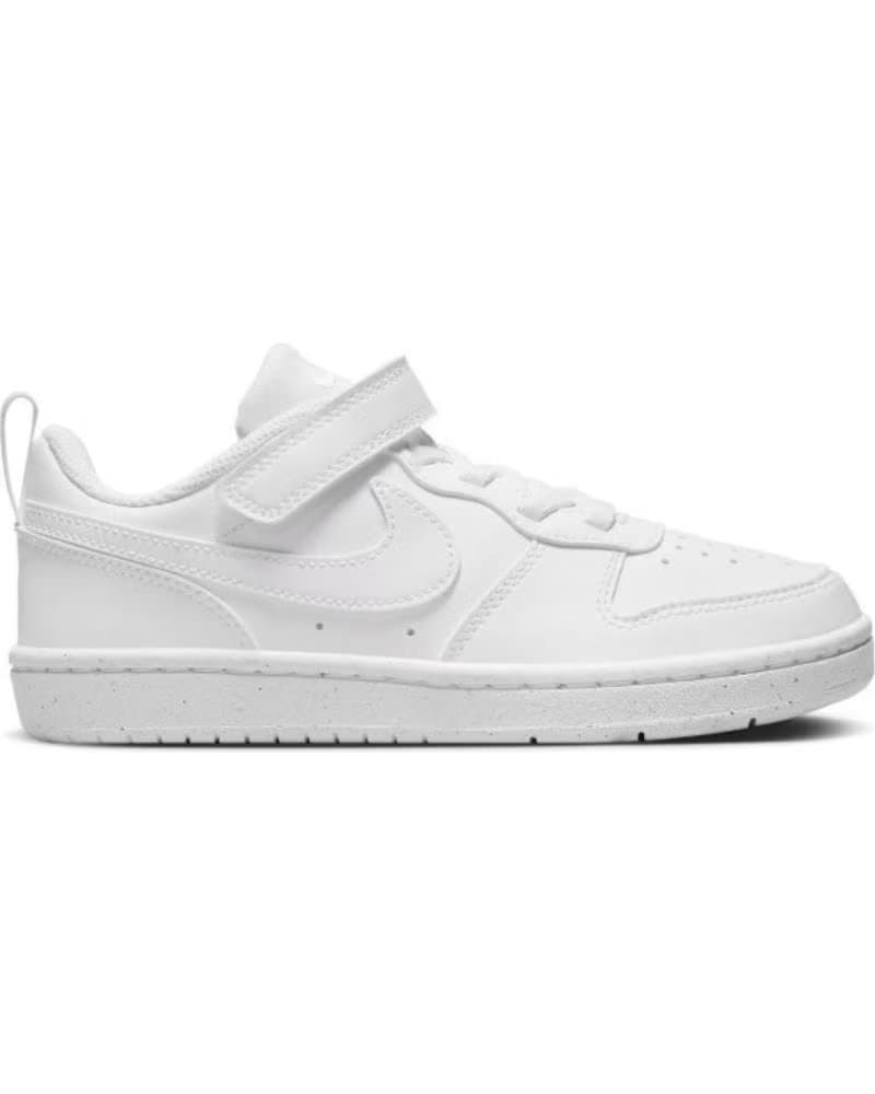 NIKE COURT BOROUGH LOW RECRAFT PS DV5457-106 BRANCAS BLANCO