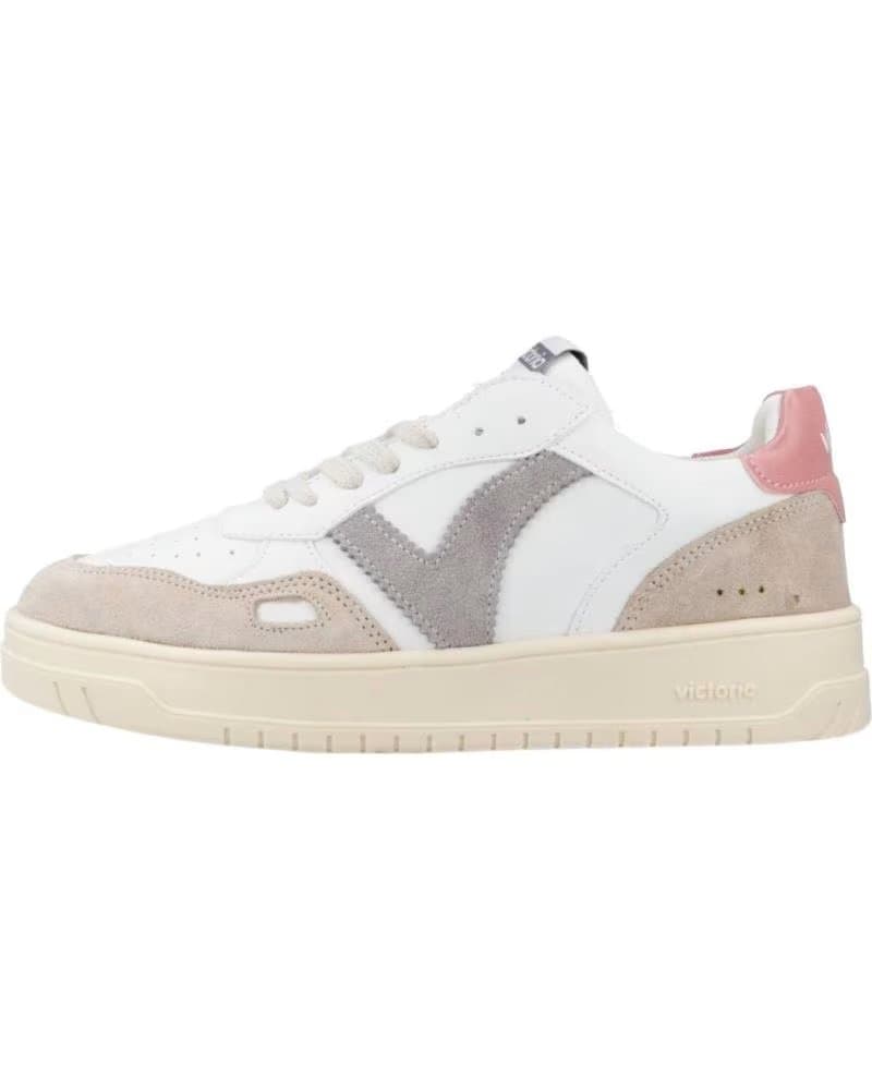 TÊNIS VICTORIA 1257101 SEUL FEMININO ROSA EFEITO CAMURÇA ROSA