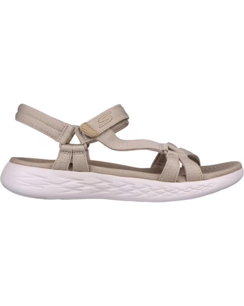 SKECHERS SANDALIA SPORT GO WALK FLEX DE PARA MUJER 141451 C TAUPE