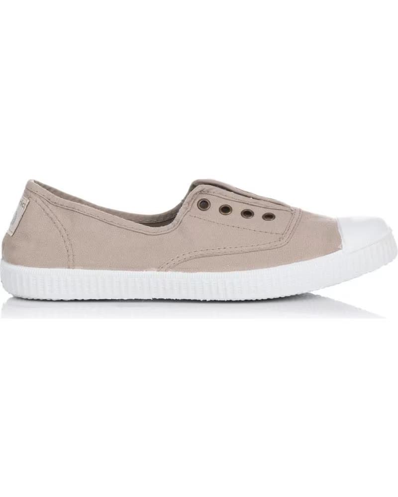 TÊNIS VICTORIA 1915 INGLESA ELÁSTICO SLIP-ON LONA DREC BEGE (MODELO 106623) BEIGE