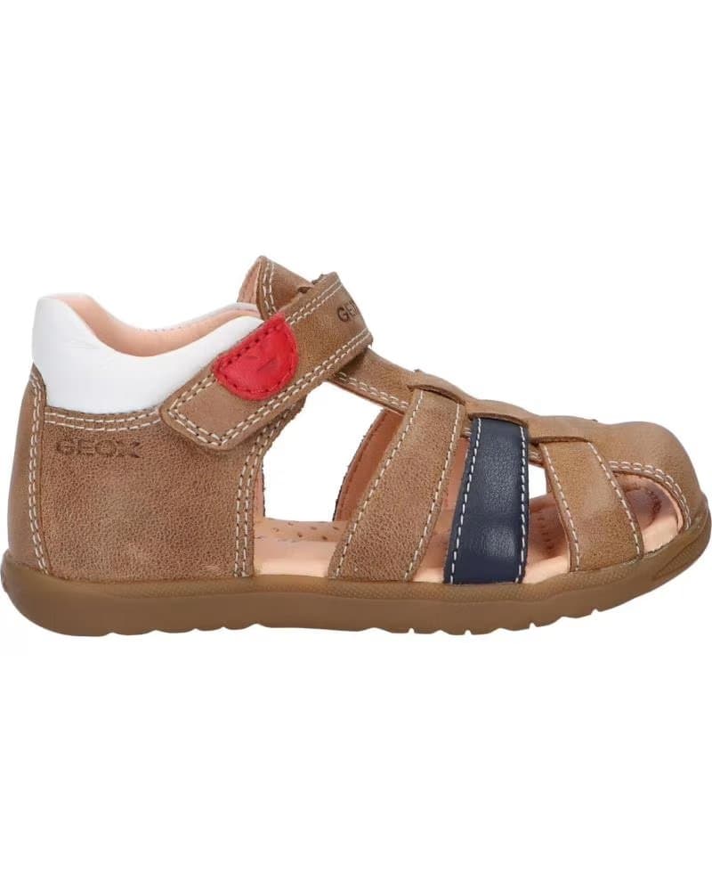 Sandálias de Menino GEOX B254VA 0CL85 B MACCHIA C5102 CARAMEL