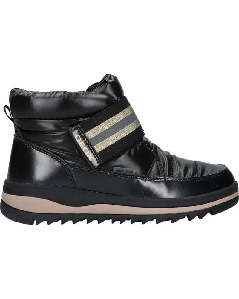Botas de Mulher e Menina GEOX J26EWA 0NFLV J ADELHIDE GIRL B AB C9999 BLACK