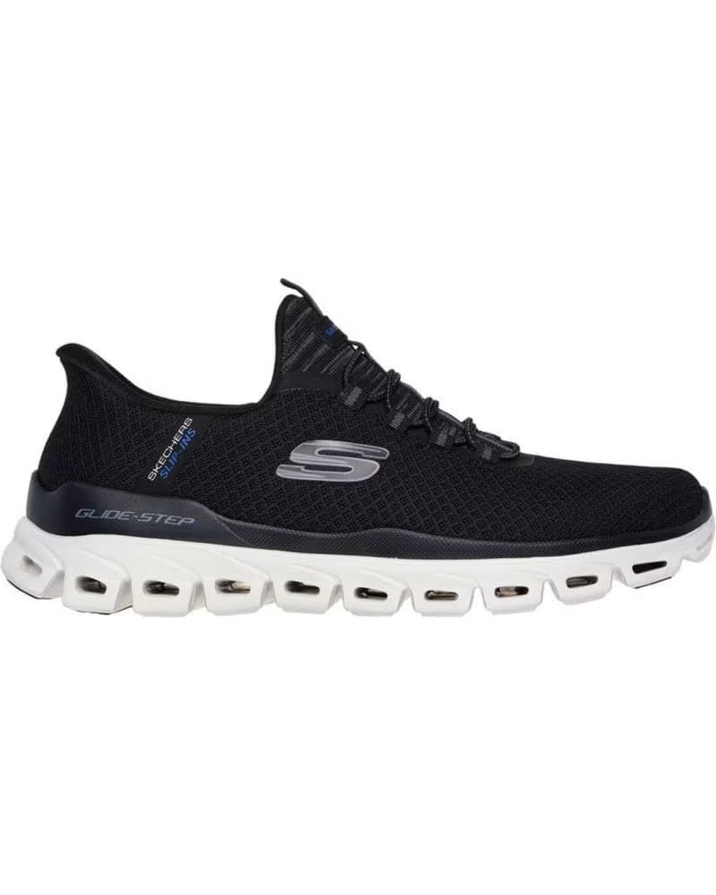 SKECHERS SAPATILHAS GLIDE STEP NOXUS PRETAS NEGRO