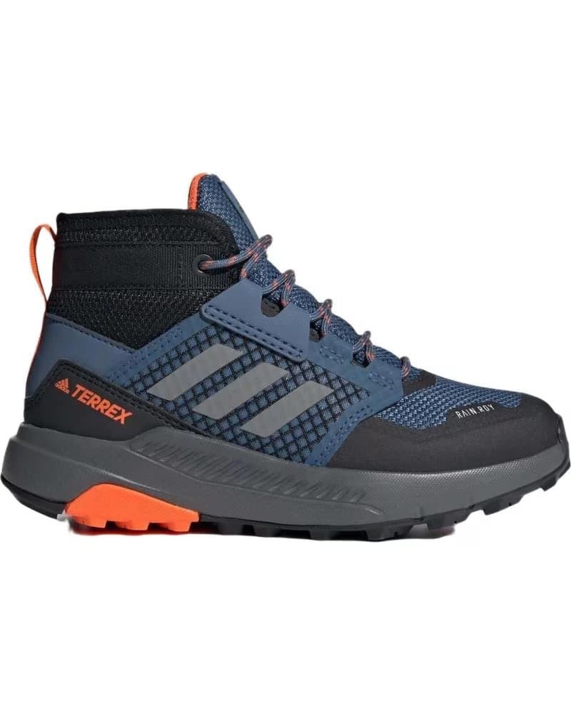 Esportes de Menina e Menino ADIDAS BOTAS TERREX TRAILMAIKER RAIN RDY PARA NINOS UNISEX EN COLOR AZUL